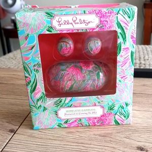 Lily Pulitzer Wireless Earbuds - New